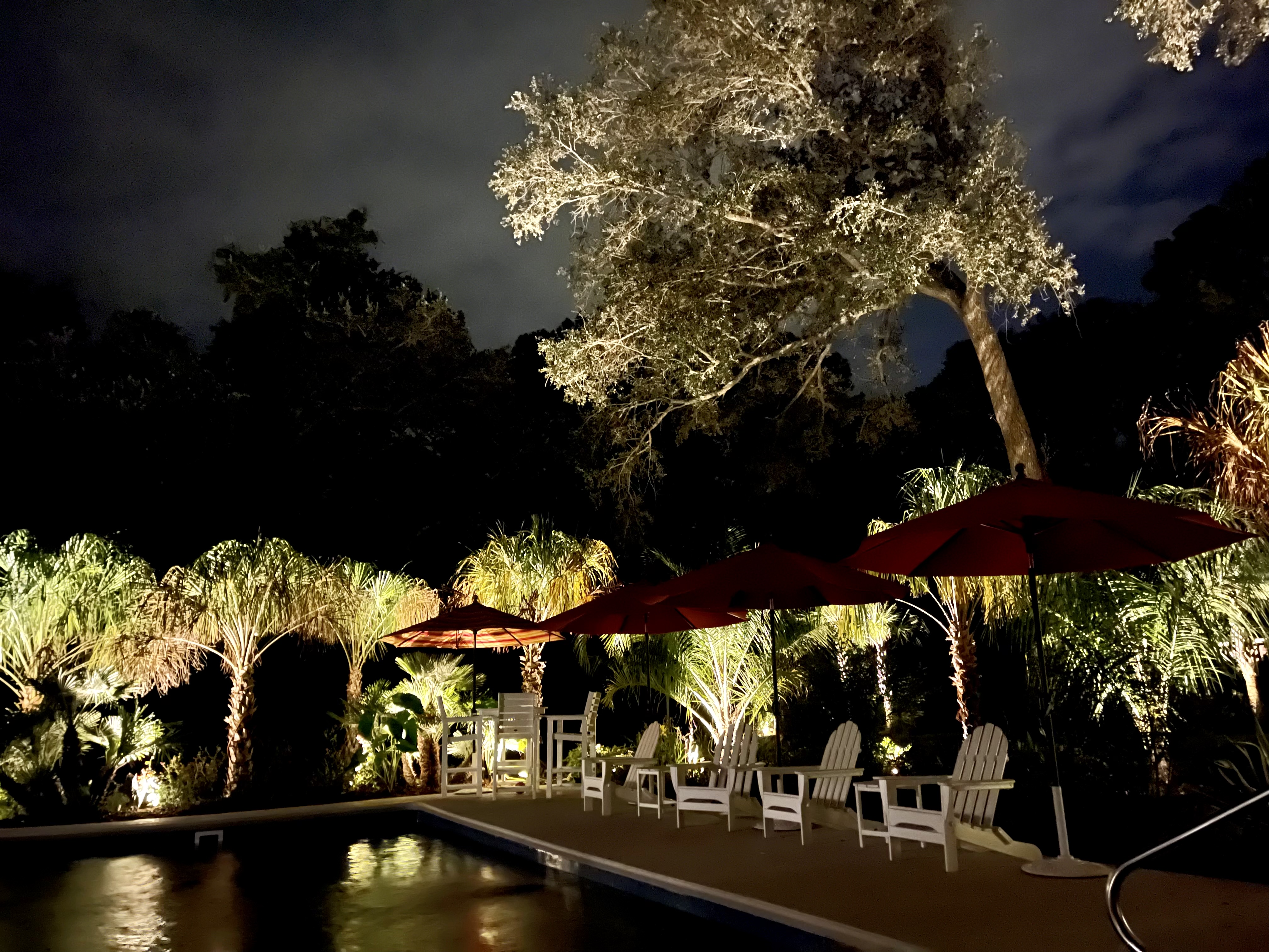Live Oak Moonlighting & Pool Surround